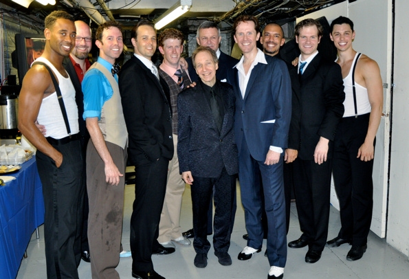 The men of the cast-James Brown III, Scott Coulter, Jeremy Benton, Noah Racey, Mark L Photo